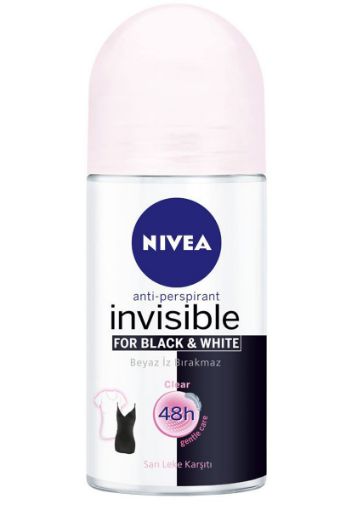 NIVEA ROLLON 50ML BLACK WHITE. ürün görseli
